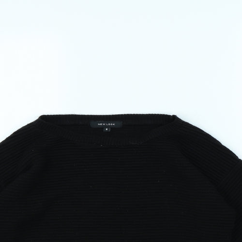 New Look Womens Black   Pullover Jumper Size 8
