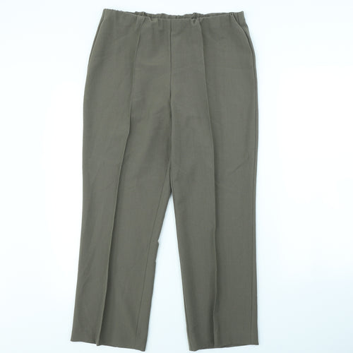 Bonmarché Womens Brown   Dress Pants Trousers Size 12 L30 in