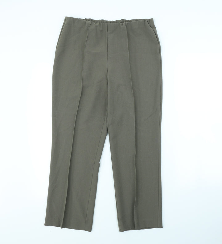 Bonmarché Womens Brown   Dress Pants Trousers Size 12 L30 in
