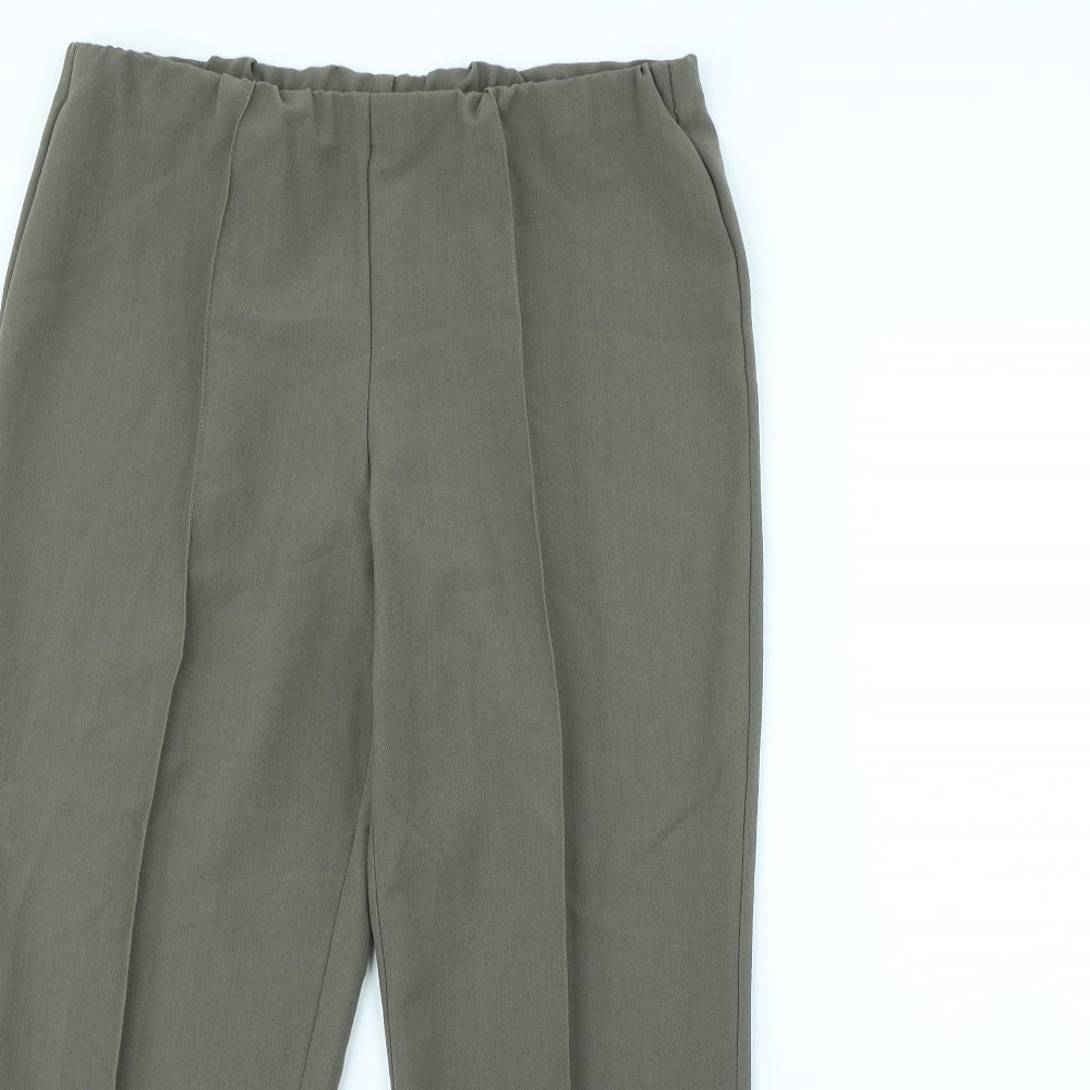 Bonmarché Womens Brown   Dress Pants Trousers Size 12 L30 in
