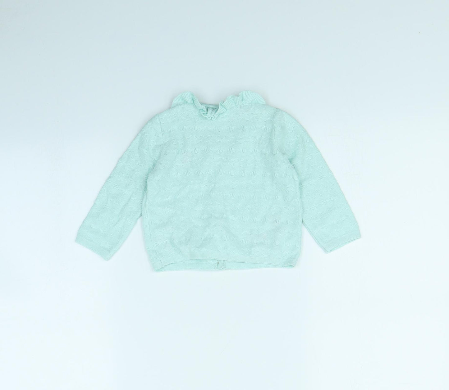 NEXT Boys Green   Cardigan Jumper Size 6-9 Months