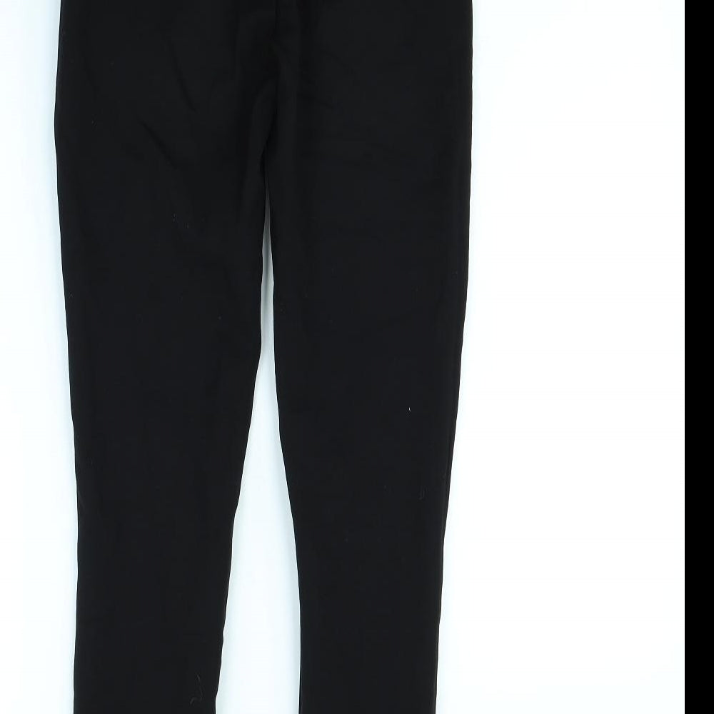 Nutmeg Womens Black   Jegging Leggings Size 8 L30 in