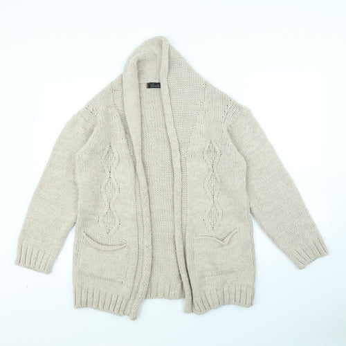 Fenella Womens Beige   Jacket  Size S