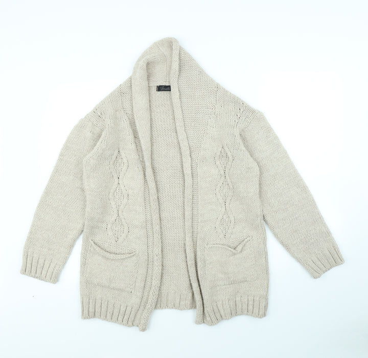 Fenella Womens Beige   Jacket  Size S