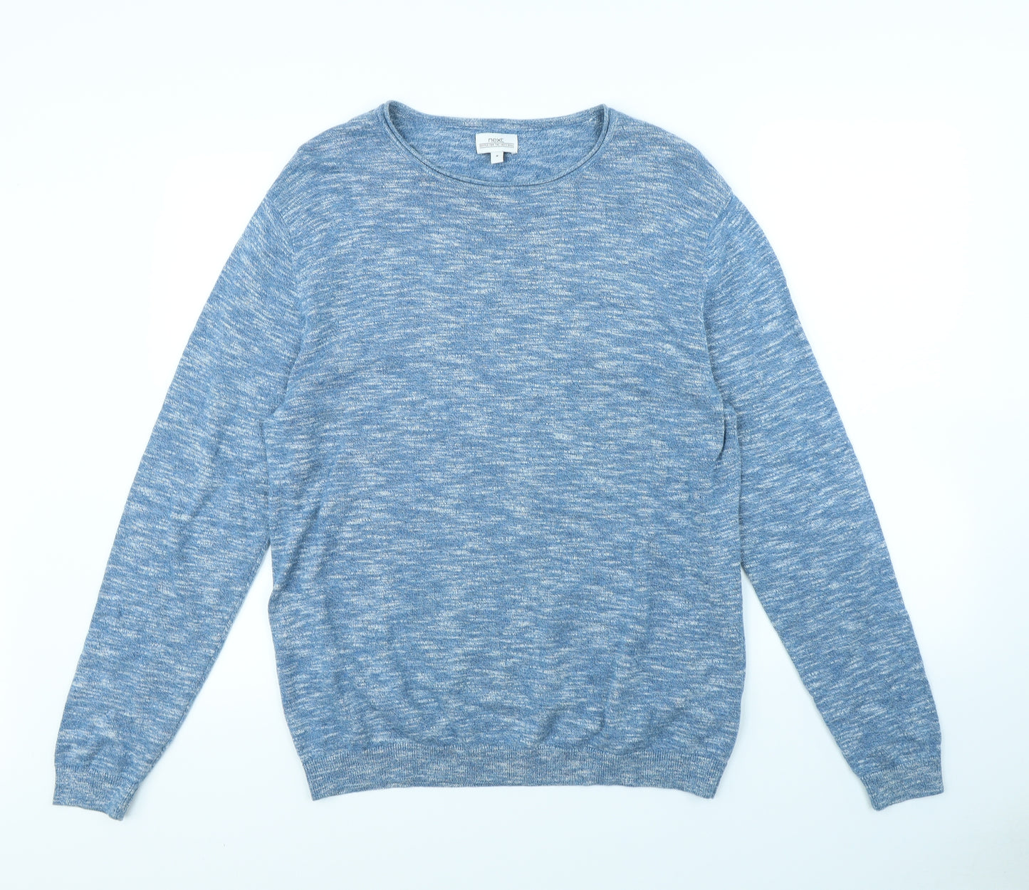 NEXT Mens Blue  Rayon Pullover Jumper Size M