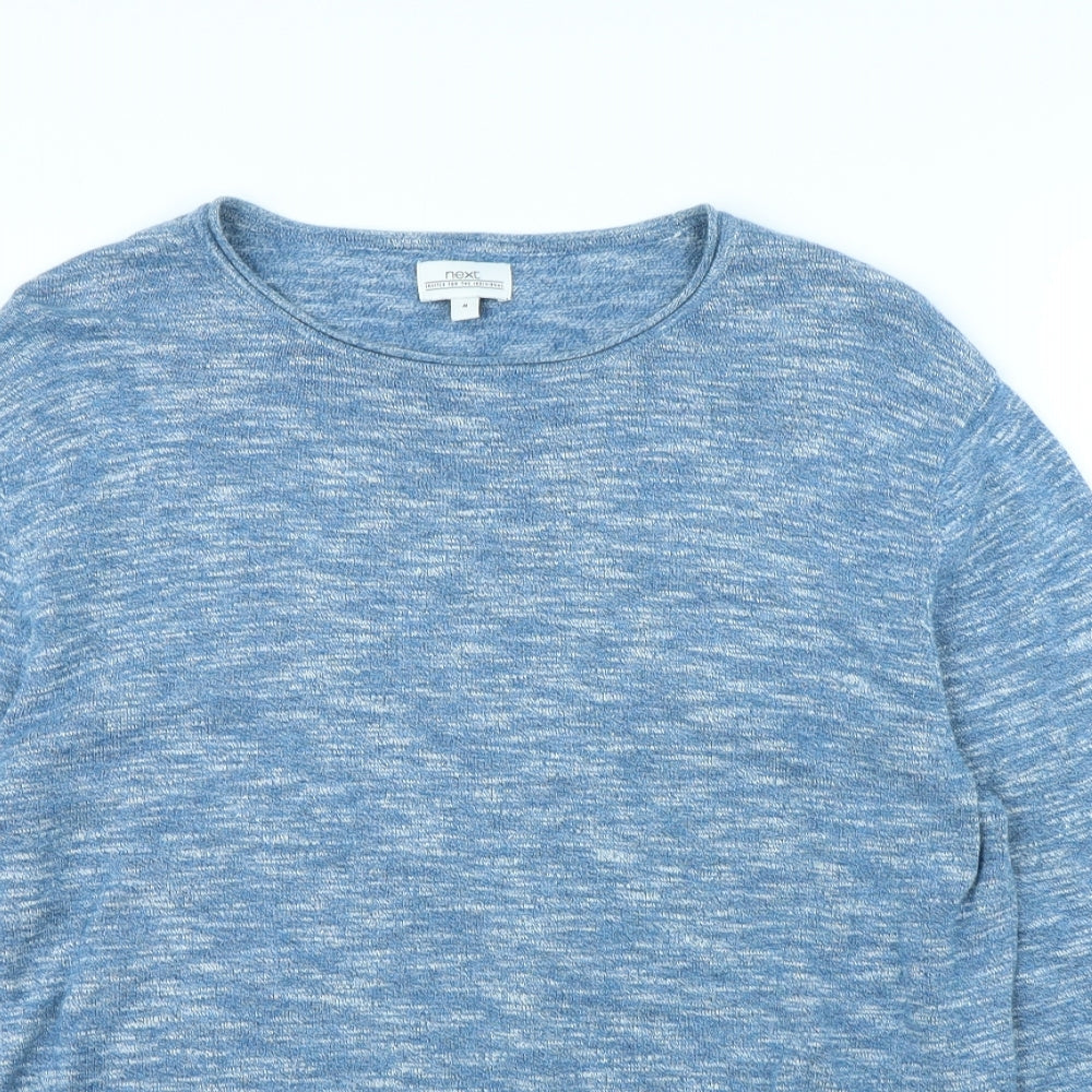 NEXT Mens Blue  Rayon Pullover Jumper Size M