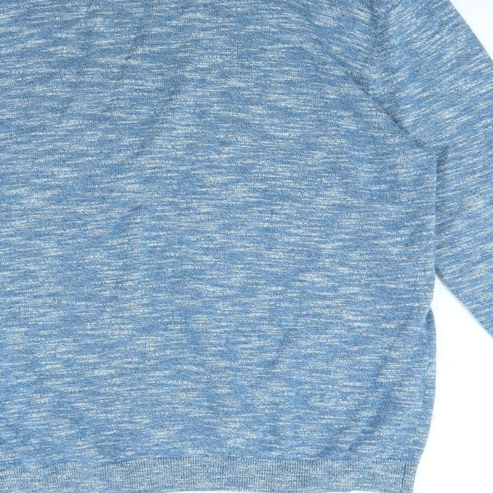 NEXT Mens Blue  Rayon Pullover Jumper Size M