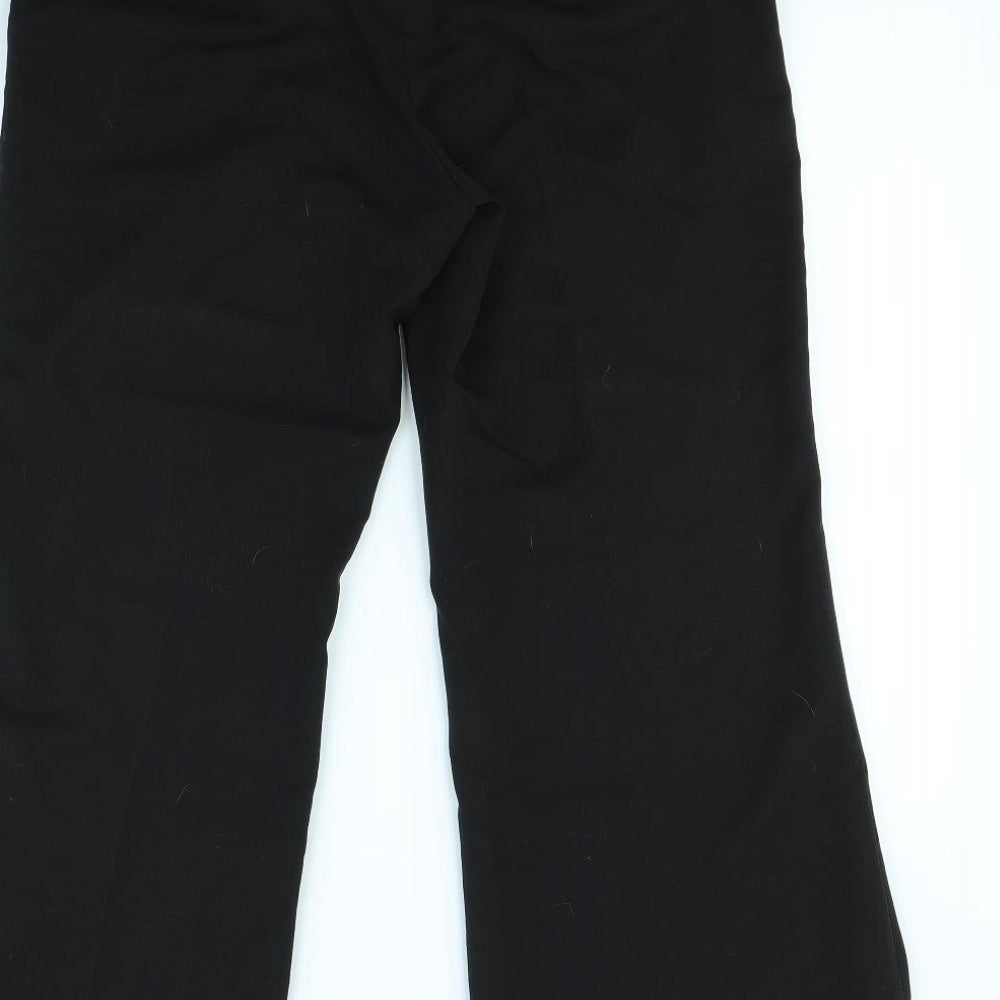 Wallis Womens Black   Dress Pants Trousers Size 12 L30 in