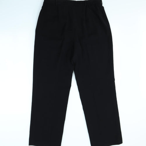 Gelco Womens Black   Dress Pants Trousers Size 14 L30 in