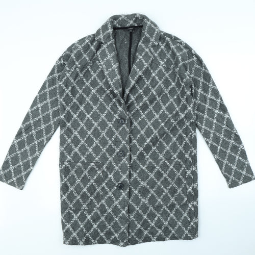 NEXT Womens Grey Herringbone  Jacket  Size M