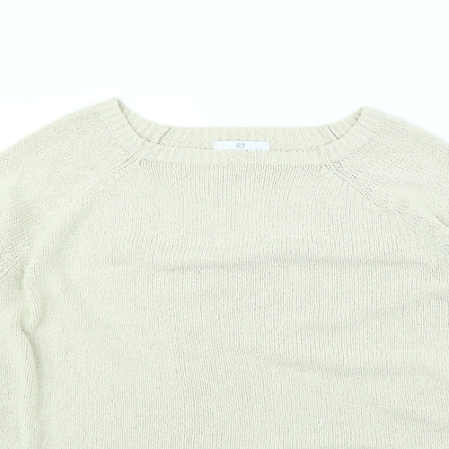 Essential Womens Beige   Pullover Jumper Size 14