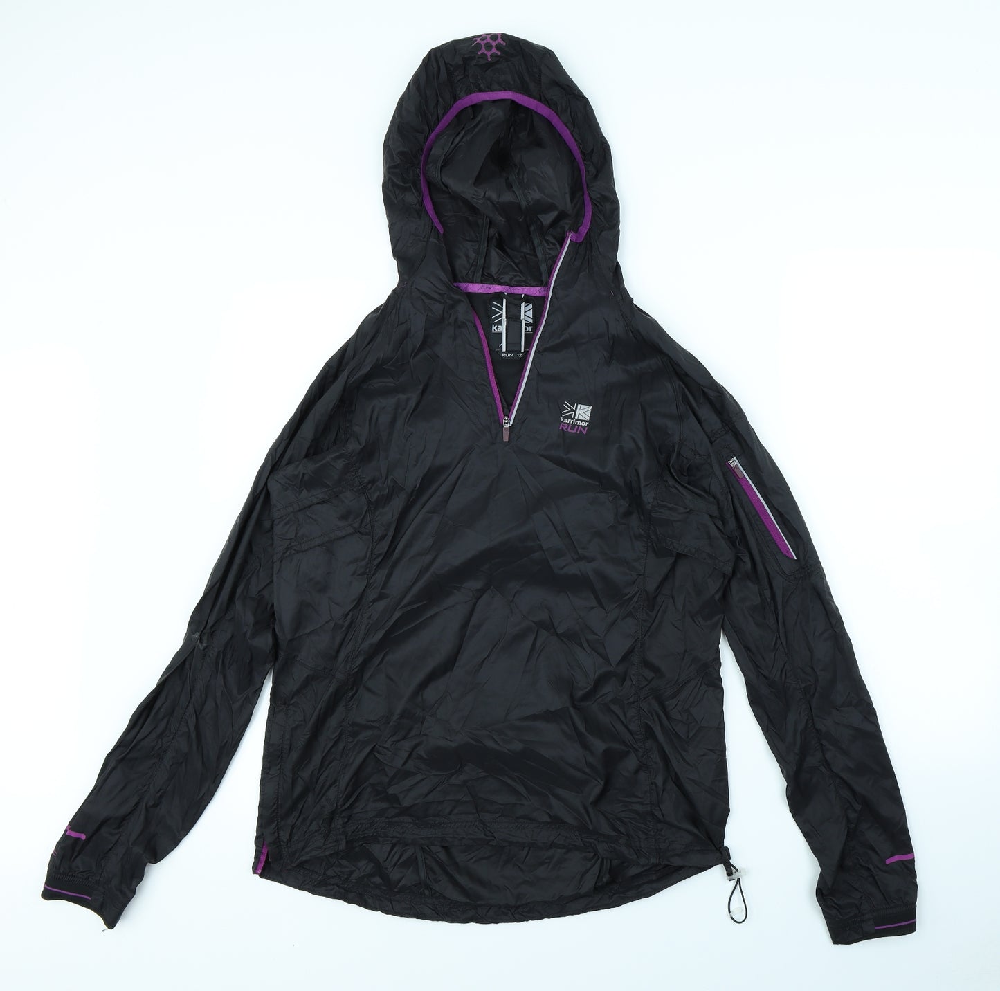 Karrimor Womens Black   Rain Coat Coat Size 12