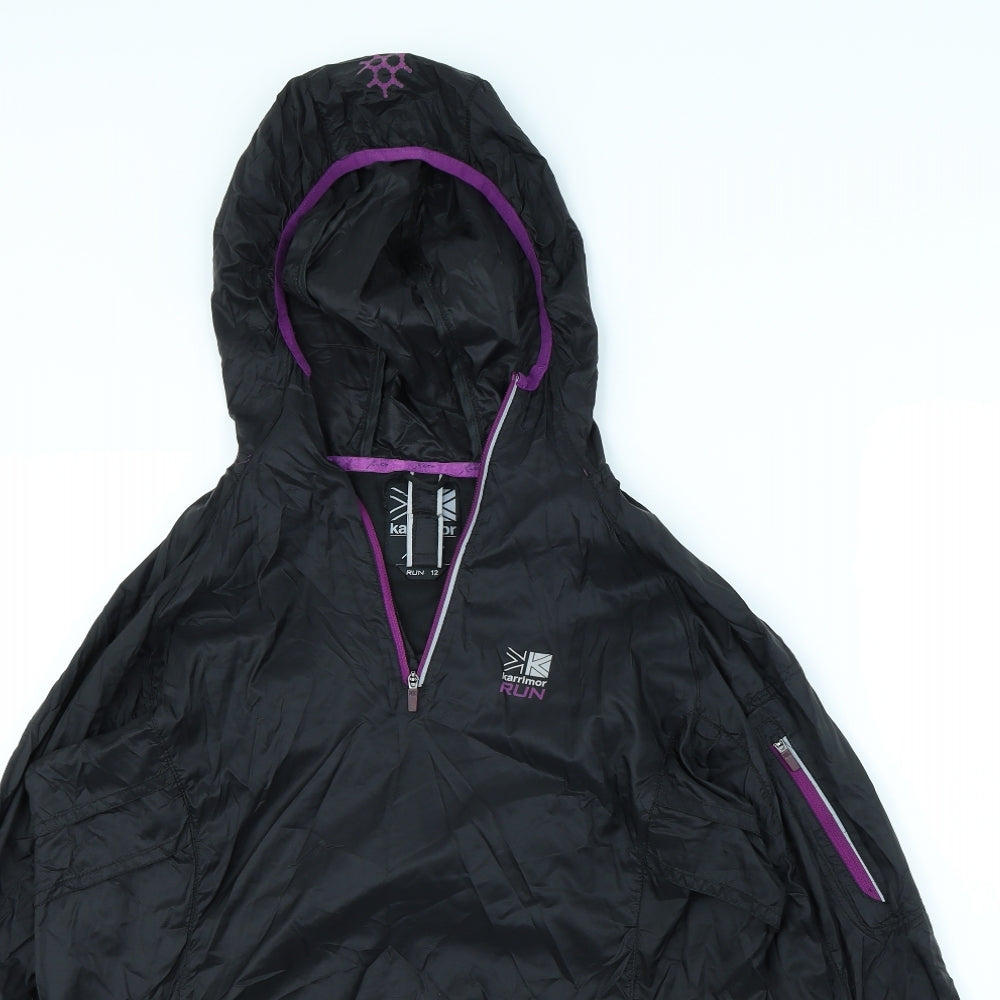 Karrimor Womens Black   Rain Coat Coat Size 12