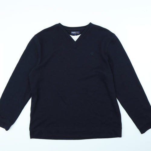 Easy Mens Blue   Pullover Jumper Size XL