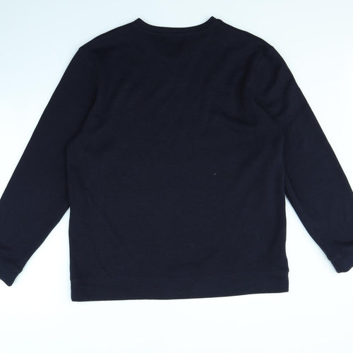 Easy Mens Blue   Pullover Jumper Size XL
