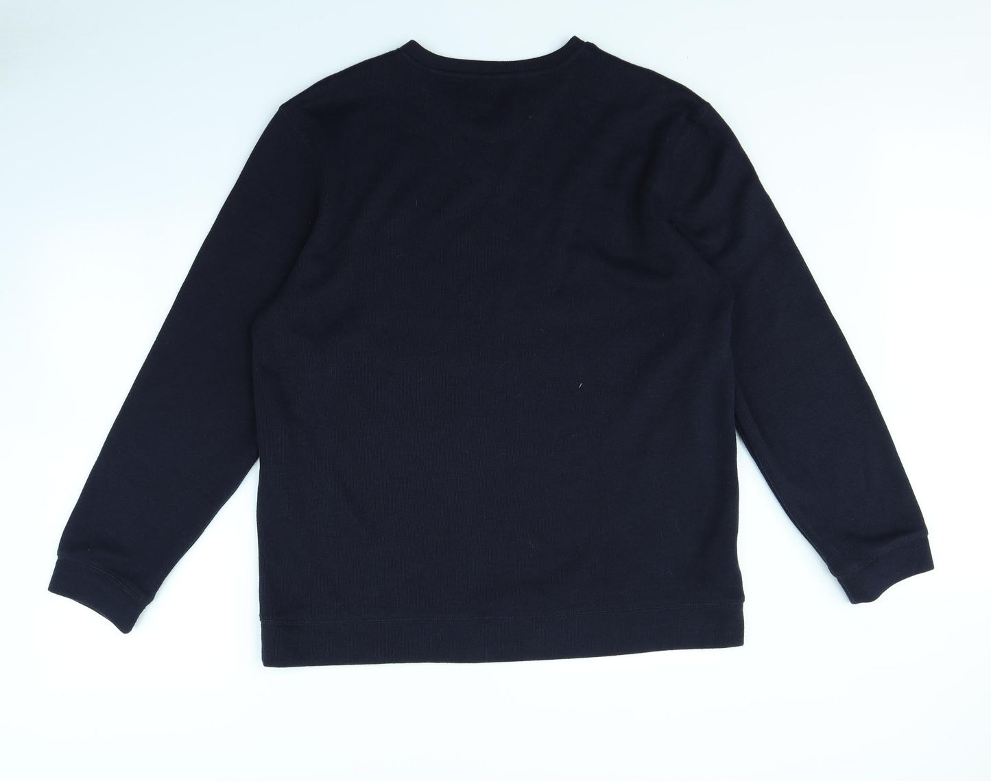 Easy Mens Blue   Pullover Jumper Size XL