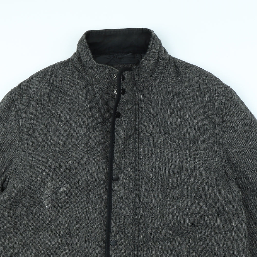 Authentic Clothing Company Mens Grey   Overcoat Coat Size XL