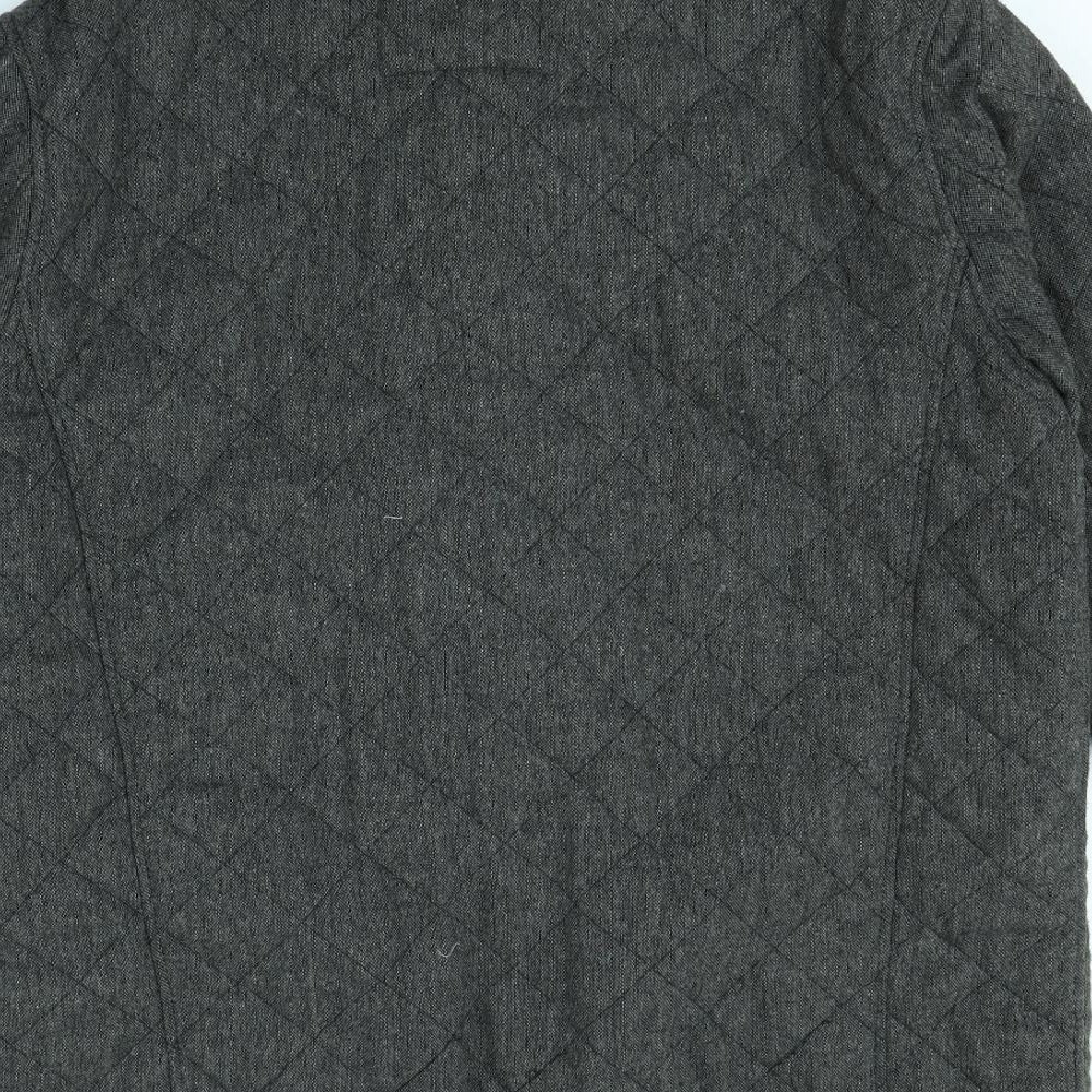 Authentic Clothing Company Mens Grey   Overcoat Coat Size XL