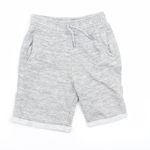 TU Girls Grey  Ramie Sweat Shorts Size 10 Years