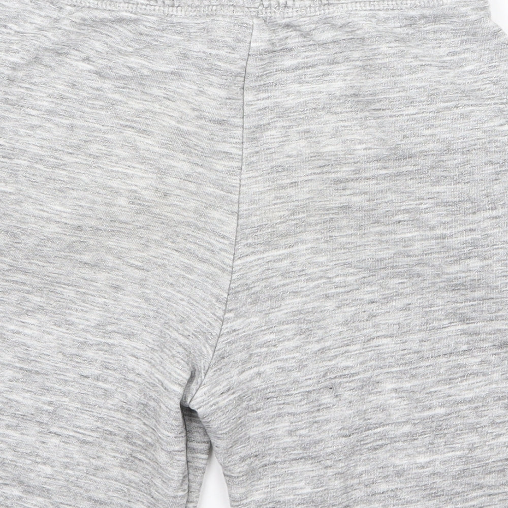 TU Girls Grey  Ramie Sweat Shorts Size 10 Years