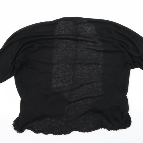 Dorothy Perkins Womens Black   Cardigan Jumper Size M