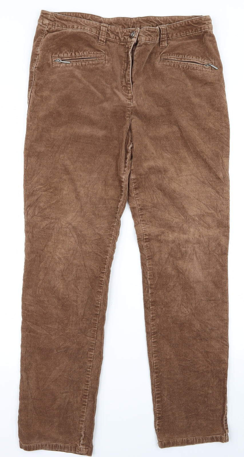 Preworn Womens Brown   Snow Pants Trousers Size 32 L25 in
