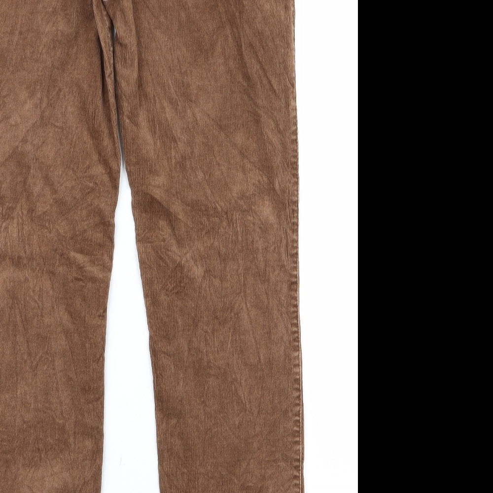 Preworn Womens Brown   Snow Pants Trousers Size 32 L25 in