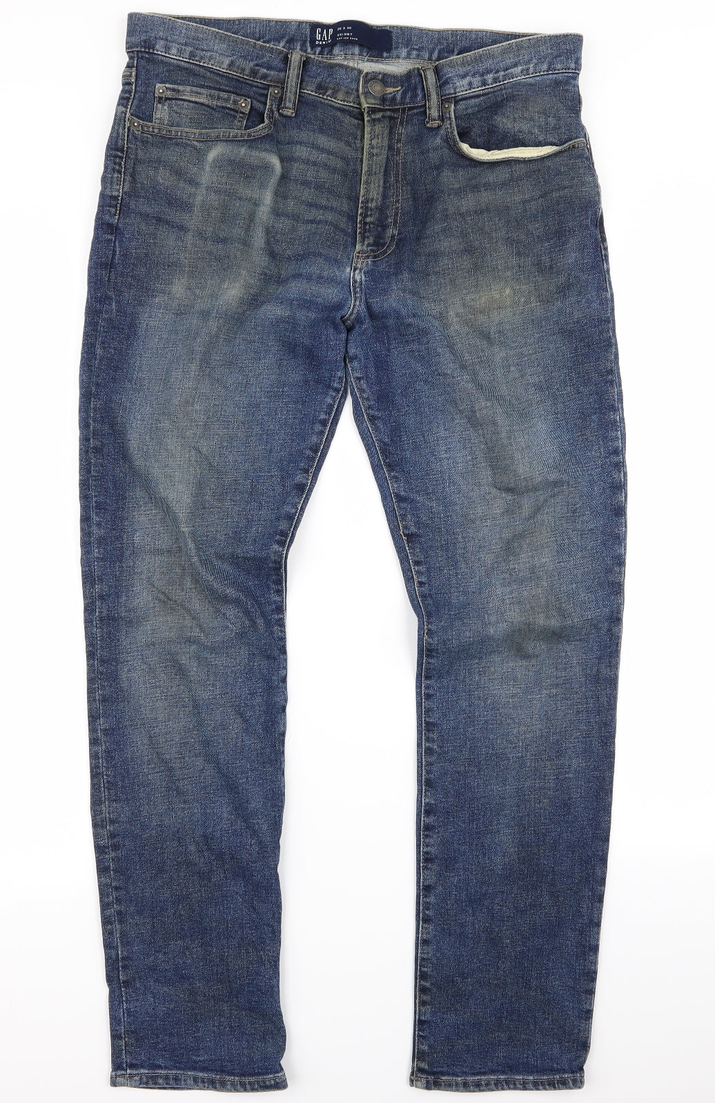 Gap Womens Blue   Bootcut Jeans Size 32 L30 in - v