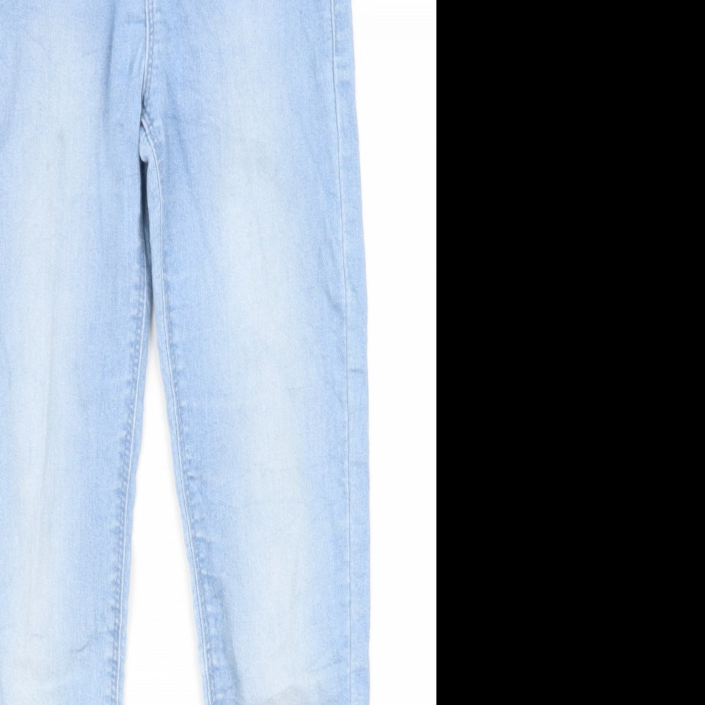 Preworn Womens Blue   Skinny Jeans Size 12 L25 in