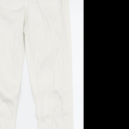 Preworn Womens White   Skinny Jeans Size 32 L28 in