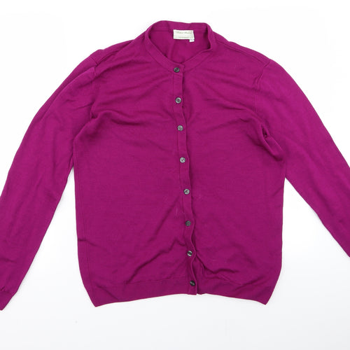 Preworn Womens Pink   Cardigan Jumper Size 14