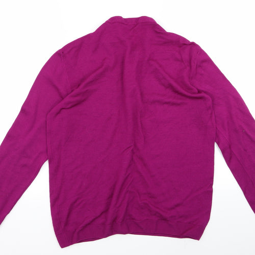 Preworn Womens Pink   Cardigan Jumper Size 14