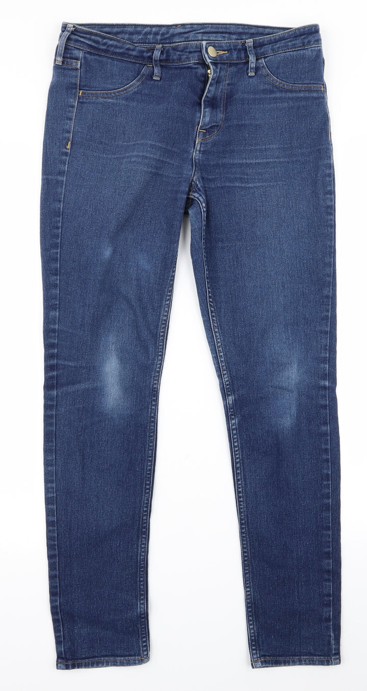 Preworn Womens Blue   Skinny Jeans Size 28 L27 in