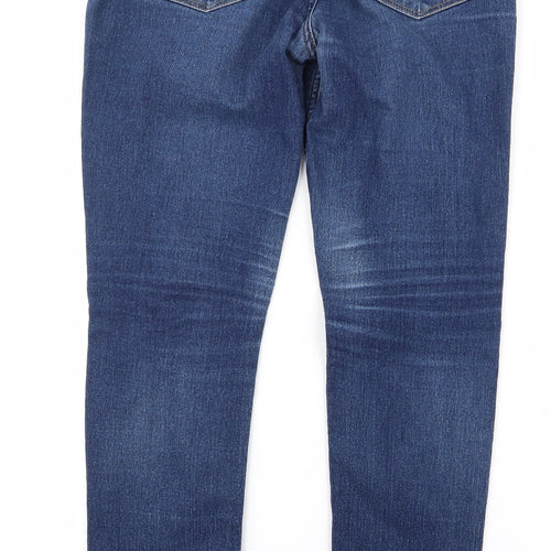 Preworn Womens Blue   Skinny Jeans Size 28 L27 in