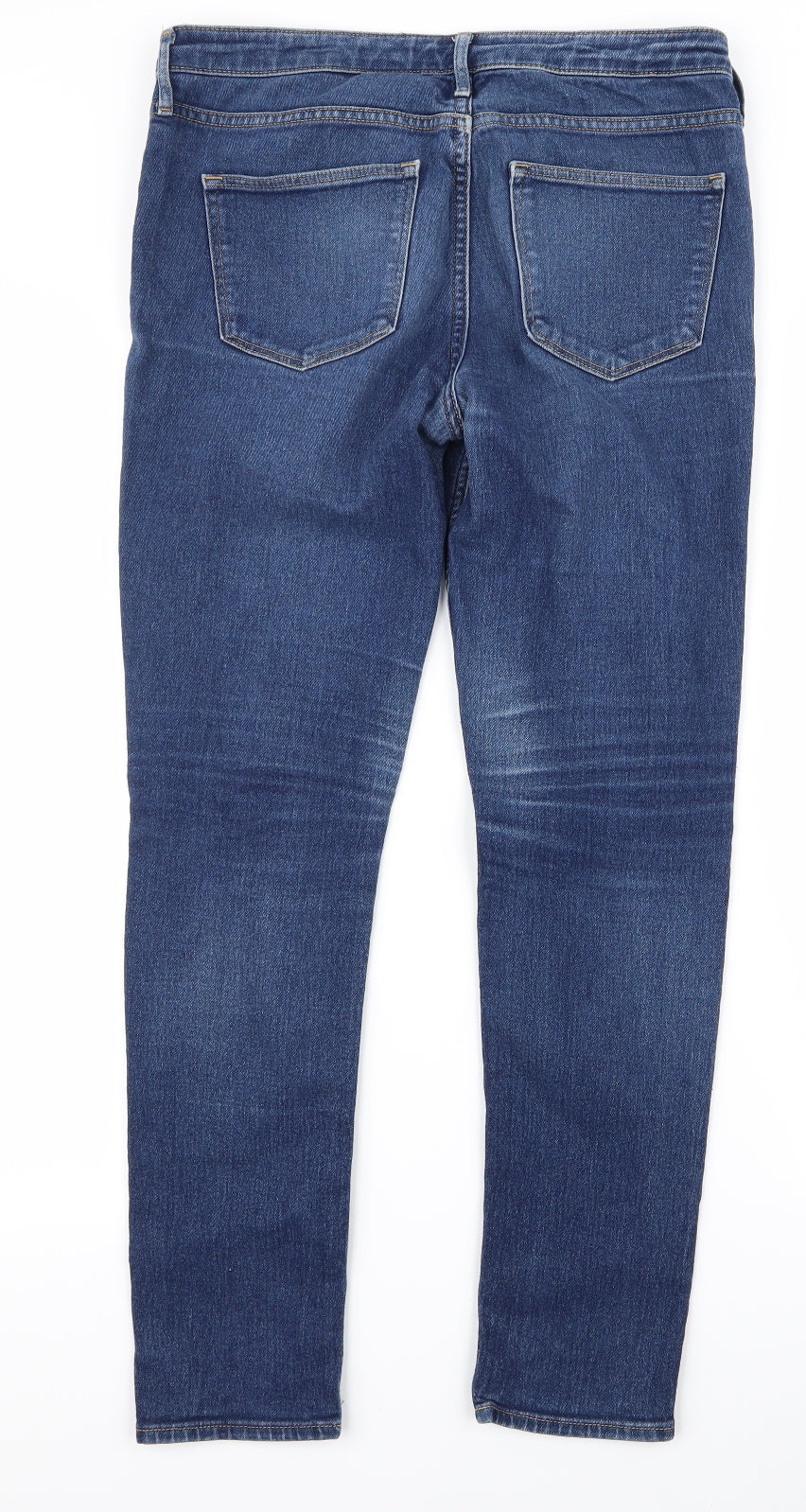 Preworn Womens Blue   Skinny Jeans Size 28 L27 in