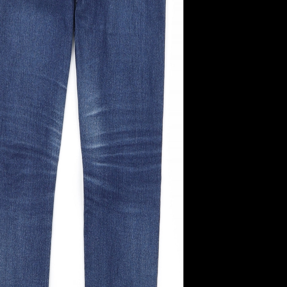 Preworn Womens Blue   Skinny Jeans Size 28 L27 in