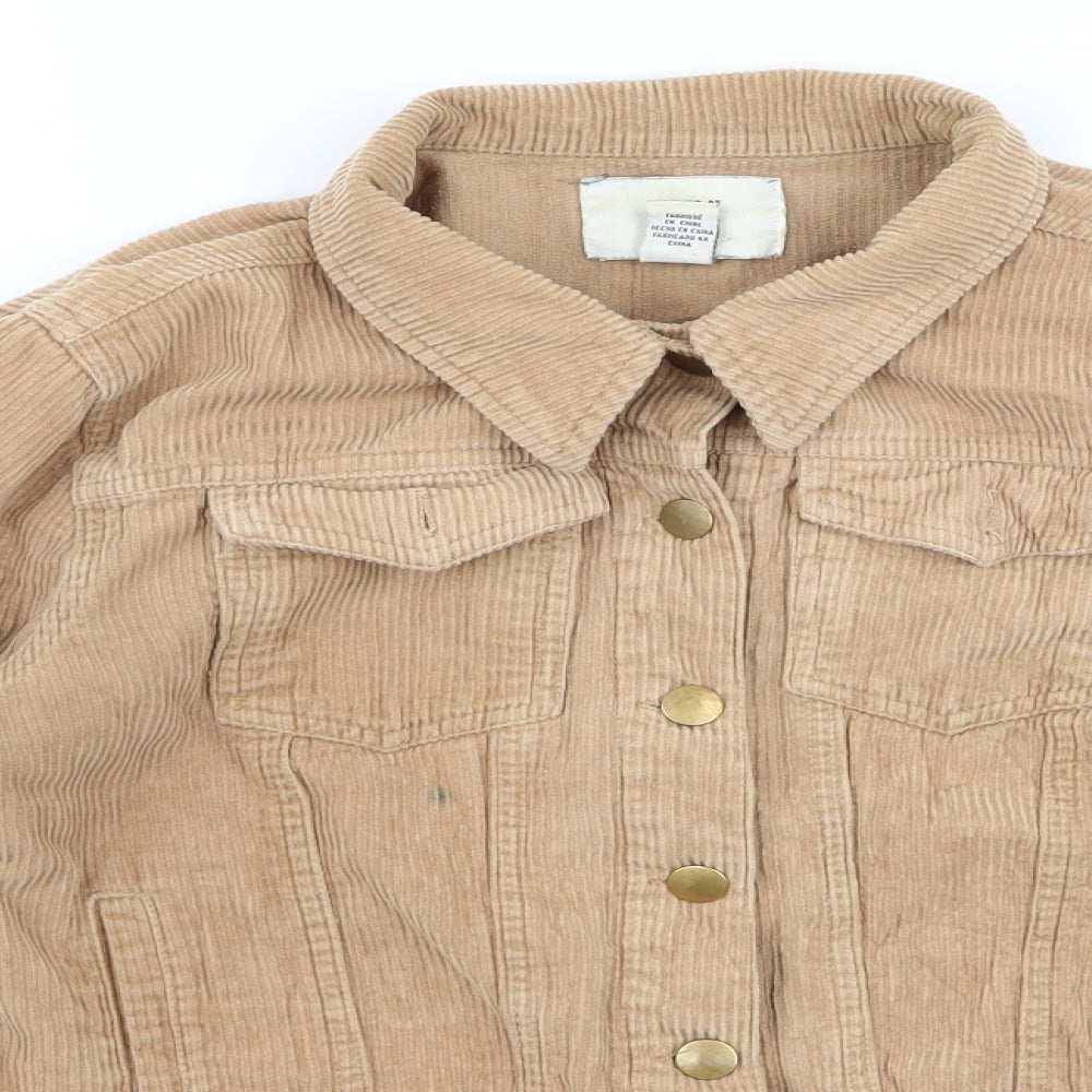 FOREVER 21 Womens Beige   Jacket  Size S