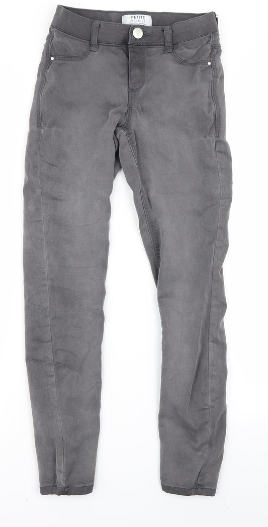 Dorothy Perkins Womens Grey   Sweat Shorts Size 6