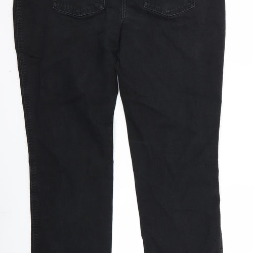 Preworn Womens Grey   Skinny Jeans Size 16 L30 in