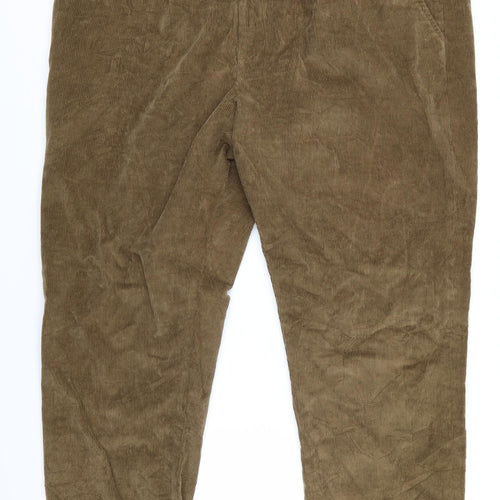 Preworn Womens Brown   Trousers  Size 42 L26 in