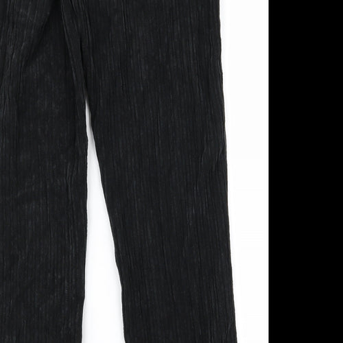 peruna Womens Black   Trousers  Size 8 L25 in