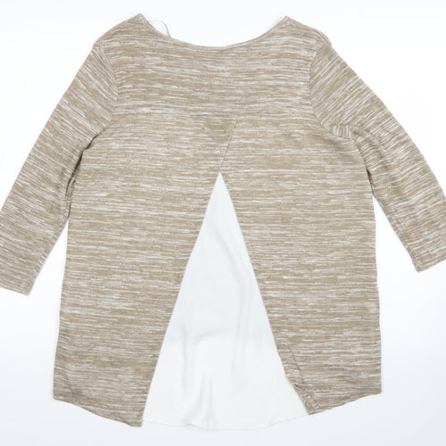 Epilogue Womens Beige   Pullover Jumper Size 12