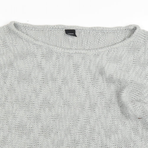 Mork Womens Grey   Pullover Jumper Size M