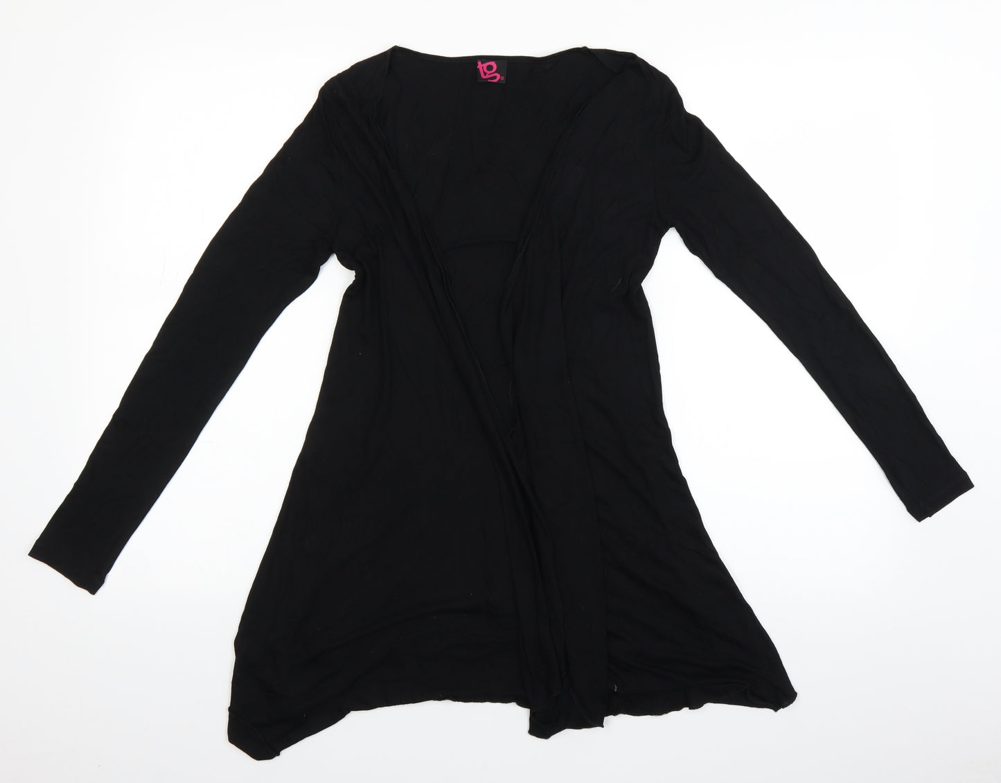 TG Womens Black   Cardigan Jumper Size 8