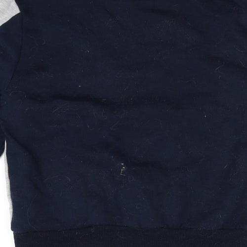 NEXT Womens Blue Animal Print  Pullover Jumper Size 6