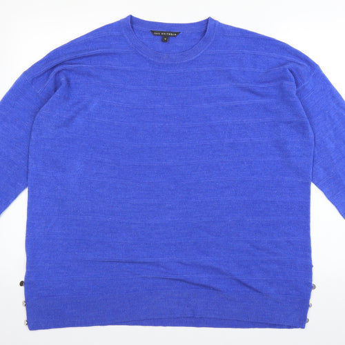 M&Co Womens Blue   Pullover Jumper Size 18