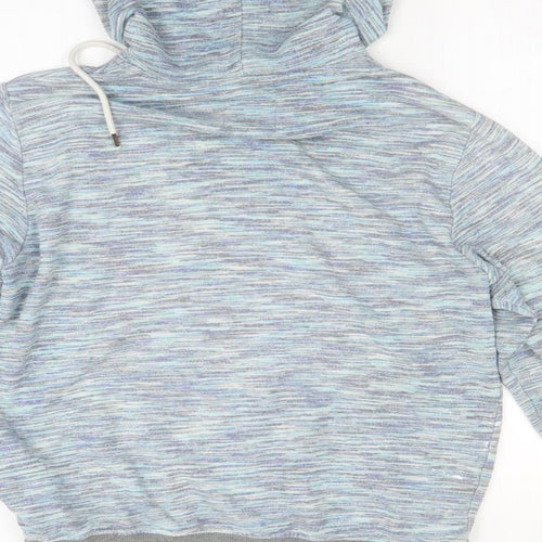 Cedar Wood State Mens Blue   Full Zip Hoodie Size M