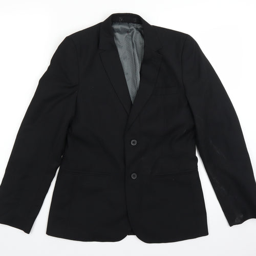 FLIPBACK Boys Black   Jacket  Size 13 Years