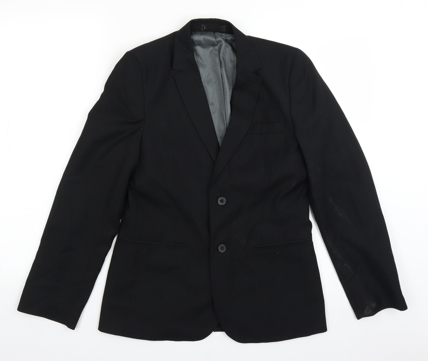 FLIPBACK Boys Black   Jacket  Size 13 Years