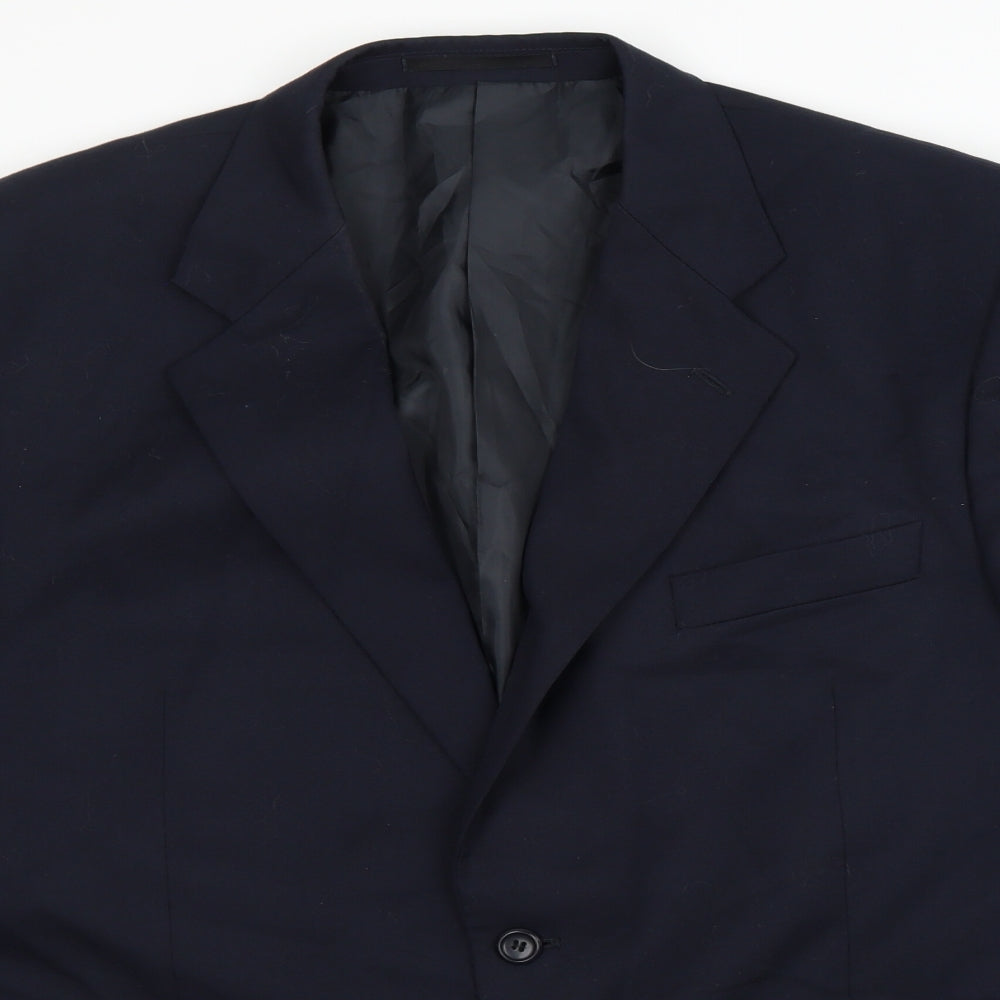 Burton Mens Blue   Jacket Suit Jacket Size 44